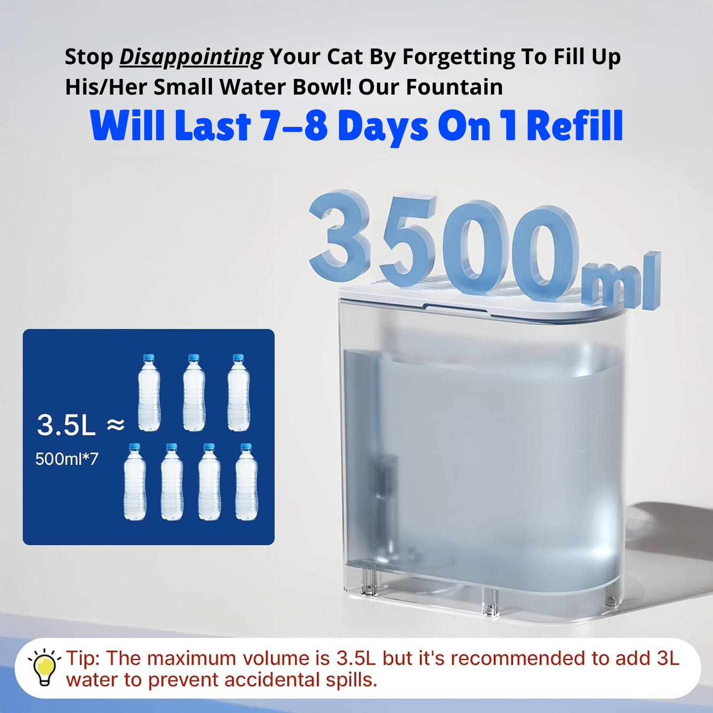 Smart Water Fountain - By PurrFlow