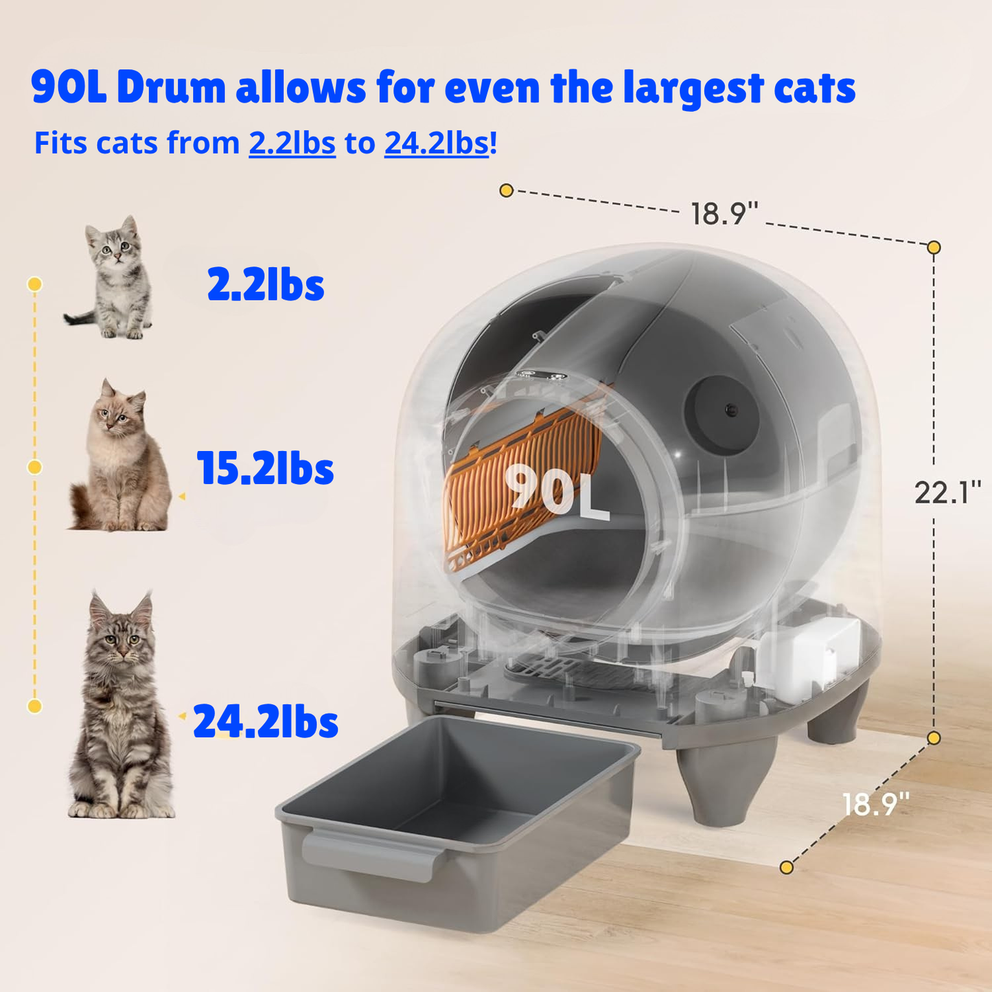 Self-Cleaning Cat Litter