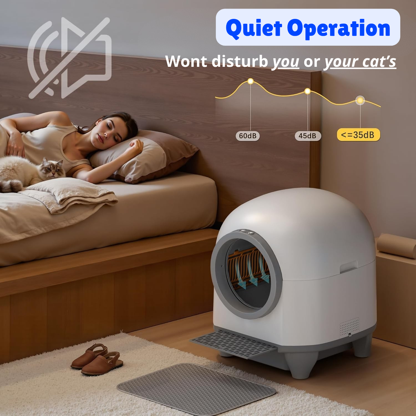 Self-Cleaning Cat Litter