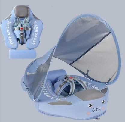 FloatBuddy™ - Baby Swim Trainer Float with Canopy