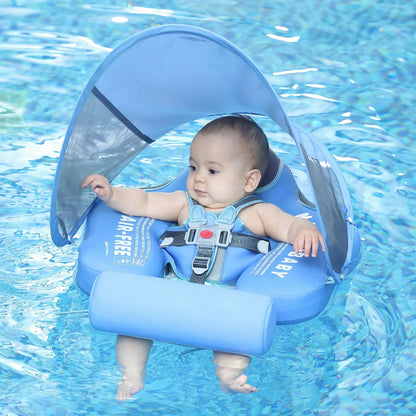 FloatBuddy™ - Baby Swim Trainer Float with Canopy