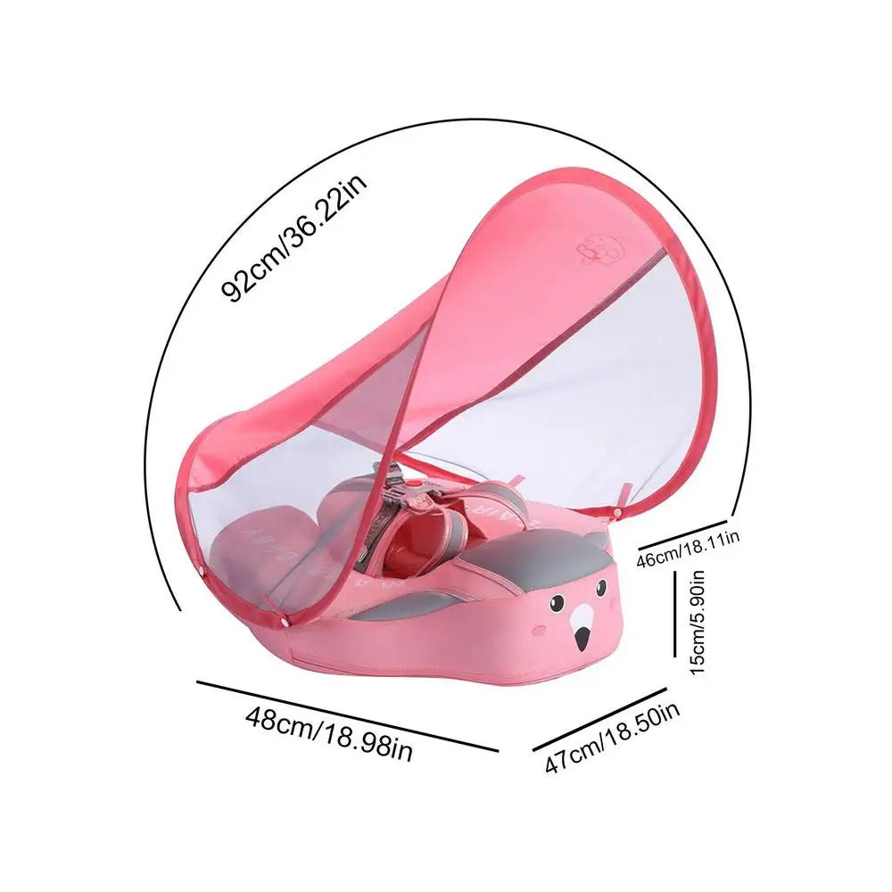 FloatBuddy™ - Baby Swim Trainer Float with Canopy