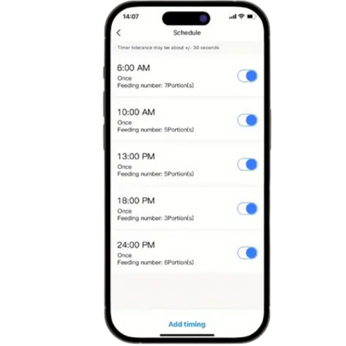 Iphone & Android App For Cat Feeder